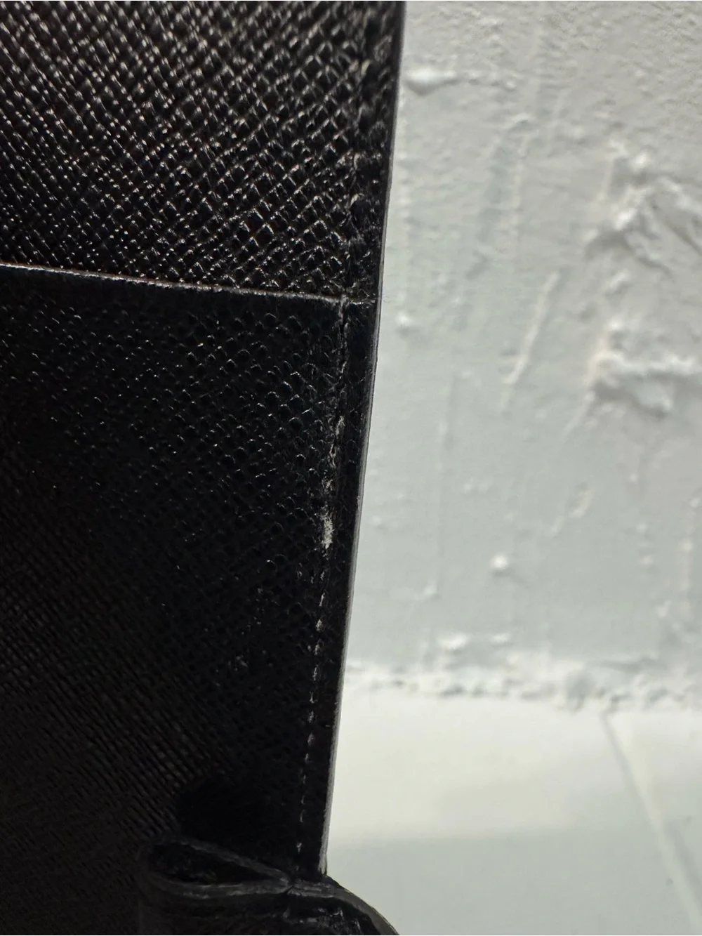 Louis Vuitton Black Epi Leather MM Agenda
